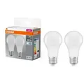 Produktbild: 2er-Pack Osram LED E27 Leuchtmittel mattiert neutralweisses Licht 8,5W wie 60 Watt