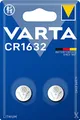 Produktbild: VARTA Batterien Knopfzellen CR1632, 2 Stück, Lithium Coin, 3V, kindersichere Verpackung, für elektronische Kleingeräte - Autoschlüssel, Fernbedienungen, Waagen