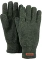 Produktbild: Barts Haakon Lambswool Handschuhe Herren - Strickhandschuhe Fingerhandschuhe Wollhandschuhe mit Futter Winter Herbst-Winter - M/L oliv