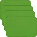 Produktbild: Erwin Müller Filz Tischset für Teller, Tischuntersetzer apfelgrün Größe 30x45 cm - Schutz vor Kratzern und Verschmutzungen