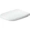 Produktbild: Duravit Univavo WC-Sitz Eckig 0024390000 Absenkautomatik, abnehmbar, Scharniere Edelstahl, Weiß