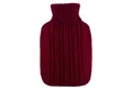 Produktbild: Hugo Frosch Wärmflasche - Wärmflasche Klassik 1,8 l mit Strickbezug rot, Made in Germany