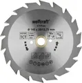 Produktbild: Wolfcraft Kreissägeblatt Serie grün Ø 140 mm Bohrung Ø 20 mm  Kreissägeblatt