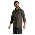 Produktbild: Craghoppers Langarmhemd NosiLife Adventure LS III (Brusttasche, leicht) dunkelbraun Herren braun L
