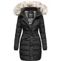 Produktbild: Navahoo Damen Winterjacke Paula – Extra Warm, Wasserabweisend & Mit Abnehmbarem Kunstfellkragen
