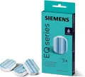 Produktbild: Siemens Entkalkungstabletten (3 Stück), für EQ-Serie Vollautomaten & Einbauvollautomaten, entfernt Kalk und schützt zuverlässig vor Korrosion