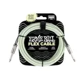 Produktbild: Ernie Ball Flex P06436 Instrumentenkabel, gerade/gerade, 3,0 m, Leuchtend im Dunkeln