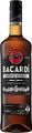 Produktbild: BACARDÍ Carta Negra Superior Black Rum, 37,5% Vol., 100 cl/1L, legendärer dunkler Karibik-Rum, perfekt für tropische Cocktails