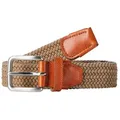 Produktbild: Jack & Jones Stretchgürtel JACSPRING WOVEN BELT NOOS mit silberfarbener Schließe beige 80