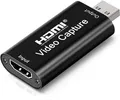 Produktbild: Videoaufnahmekarte Capture Card USB Adapter, 4K HDMI Video USB2.0 1080P 60 Hz