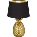 Produktbild: Trio Tischleuchte Pineapple Gold 43 cm x 28 cm x 28 cm