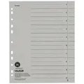 Produktbild: Falken Trennblätter 80001696, A4, grau, 230g/m² Karton, 100 Stück