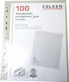 Produktbild: 100 FALKEN Trennblätter grau A4 Karton 230 g/qm Linienaufdruck Trennblatt