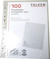 Produktbild: FALKEN Trennblätter grau A4 Karton 24x30cm liniert 230g/qm - 100er Pack