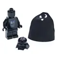 Produktbild: 1x Lego Minifigur Star Wars Darth Vader Helm Kopf schwarz 9001765 973ps7 sw0386