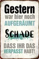 Produktbild: Schild Spruch 