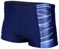 Produktbild: Aquarti Herren Badehose Kurz Sportlich Streifen, Farbe: 11307 Dunkelblau/Blau, Größe: 7XL