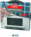 Produktbild: LUGATO Fugen-Füllprofil Flexibles PE-Rundprofil 12mm, 5 m, innen + außen #886071