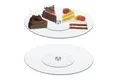 Produktbild: relaxdays Tortenplatte Drehbare Tortenplatte im 2er Set, Glas