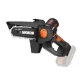 Produktbild: WORX WG325E.9 Nitro Profi Mini Akku-Kettensäge 20V, Einhand Ast-Säge, Brushless Motor, 5650 /min, 12cm Schwertlänge, leicht & kompakt, automatische Kettenschmierung (ohne Akku & Ladegerät)