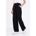 Produktbild: COMEOR Jogginghose Damen für lässigen Komfort und modernen Stil mit weitem Bein schwarz XXL