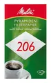 Produktbild: Melitta Filtertüten 206 weiß, 1er Pack (1 x 200 Stück)