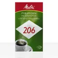 Produktbild: Melitta Pyramiden Filterpapier Filtertüten Pa SF 206 G, 200 Stk
