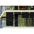 Produktbild: FLORACORD Sonnen-Rollo, rechteckig, 100 x 240 cm - schwarz