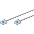 Produktbild: Goobay Ultraflexibles CAT 6A Patchkabel, slim, U/FTP, grau (U/FTP, CAT6a, 3 m) (74309)