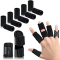 Produktbild: Fingerschiene 2er-Set Fingerbandage mit 10 Nylonhüllen Fingerschutz bei Verle...