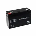 Produktbild: 4 x Multipower Bleiakku MP3,5-4 - 4V Faston 4,8 mm - 3500mAh 3,5Ah