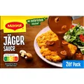 Produktbild: Maggi Jägersauce Saucenpulver, 2er Pack - Warme und herzhafte Bratensauce für deftige Gerichte, einfach zuzubereiten.