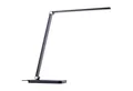 Produktbild: Lightbox Tischleuchte, LED fest integriert, warmweiß - kaltweiß, LED-Tischlampe, wireless charging, 3-Stufen-Dimmer, USB, CCT, schwarz