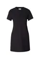 Produktbild: Calvin Klein Damen T-Shirt Kleid Punto Milano Kurz, Schwarz (Black), M