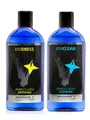 Produktbild: Vividress 250ml, & Viviclean 250ml Von Vivishine Latex Verband Hilfe & Reiniger