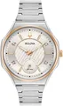 Produktbild: Bulova Curv Silber Damen Armbanduhr 98P182