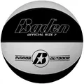 Produktbild: Baden Basketball Basic schwarz/weiß Größe 7