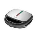 Produktbild: 5in1 Sandwichmaker | Waffeleisen | Kontaktgrill | Elektrogrill | Multigrill | Nussbäcker | Zaubernuss Oreschki | 1200 Watt | 5 auswechselbare Platten | Edelstahl | Antihaftbeschichtet (5 Platten)