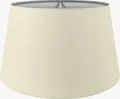 Produktbild: Wogati® Premium Lampenschirm E14/E27 Baumwolle|Creme / Größe: XL