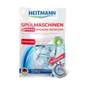 Produktbild: HEITMANN Express Spülmaschinen-Hygiene-Reiniger: Dreifach-aktiv-Formel gegen Fett, Kalk und Gerüche, Maschinenpflege im Kurzprogramm, Reinigt Geschirrspüler, Sprüharme & Filter, 30 g