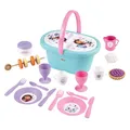 Produktbild: Smoby – Gabby´s Dollhouse Picknick-Korb – Spielset mit Spielzeug-Teeservice (21 Teile), inkl. Teller, Besteck, Becher, für Kinder ab 3 Jahren, blau
