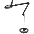 Produktbild: Lumeno Lupenleuchte 7213 MKIII, mit Rollstativ, 3 Dioptrien (1,75-fach), LED, Linsen-Ø: 125 mm, schwarz