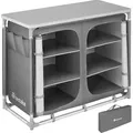 Produktbild: tectake® Campingschrank Deluxe mit 6 Fächern faltbar 97 x 47,5 x 78 cm