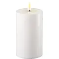 Produktbild: Stumpenkerze LED Weiß 7,5 x 12,5cm