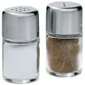 Produktbild: WMF Salz- / Pfefferstreuer BEL GUSTO, H 5 cm, Glas, Cromargan Edelstahl 18/10, (2-tlg), Spülmaschinengeeignet weiß