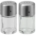 Produktbild: WMF Salz- und Pfefferstreuer-Set  Bel Gusto , silber , Edelstahl,Glas , Maße (cm): H: 5
