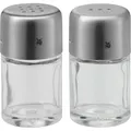 Produktbild: WMF Salz und Pfefferstreuer Set 2tlg Streuer klein Bel Gusto Edelstahl matt (Salz, Pfeffer) (3201000853)