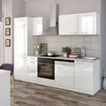 Produktbild: Küchenzeile Optima, Weiß, 270 Cm Ohne Arbeitsplatte, Vicco