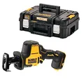 Produktbild: Dewalt 18 Volt Akku Kompakt-Säbelsäge DCS369NT (bürstenloser Motor, elektronische Hubzahlregulierung, werkzeugloser Blattwechsel, mit LED-Licht, inkl. TSTAK-Box II, Lieferung ohne Akku und Ladegerät)