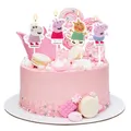 Produktbild: Peppa Pig 4 Geburtstagskerzen Torte Kuchen Deko Kerze Geburtstag